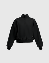 Black Orchid Shift Quarter Zip