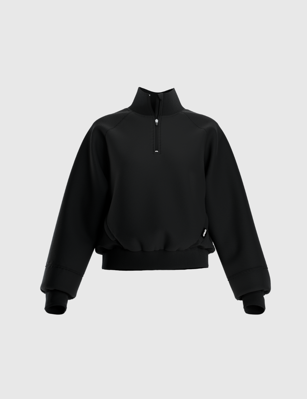 えり Black Orchid Shift Quarter Zip – APILEA